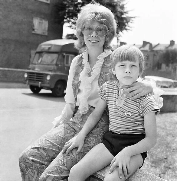 Rolling Stones: Pat Andrews with her and Brian Joness son, Mark in July 1969