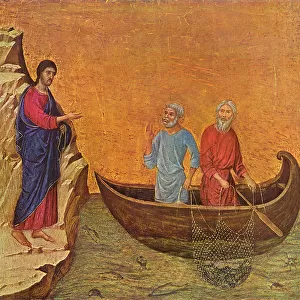 The Calling of Peter and Andrew by Duccio di Buoninsegna