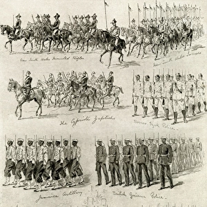 Colonial troops in the Queens Diamond Jubilee procession