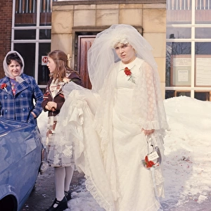 Confetti In The Snow. Guisbrough 1970s