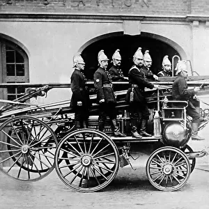 Croydon Fire Brigade in 1910
