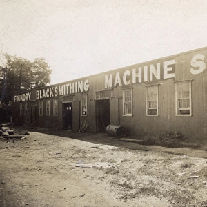 Foundry Blacksmithing Machine Shop, North Dakota, USA