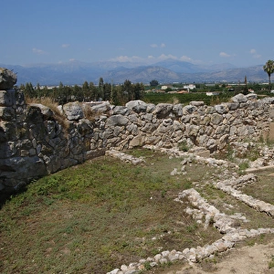 Greece. Tiryns. Ruins
