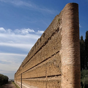 Hadrians Villa. Pecile. 2nd century. Italy