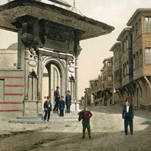 Istanbul, Turkey, Ottoman Empire - Entrance to Ayasofya