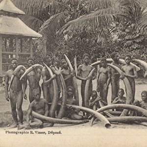 Ivory - Vili Tribesmen - Elephant Hunters