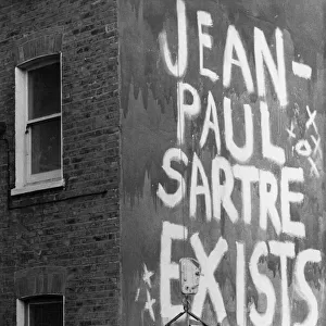 Jean-Paul Sartre, French writer and philosopher