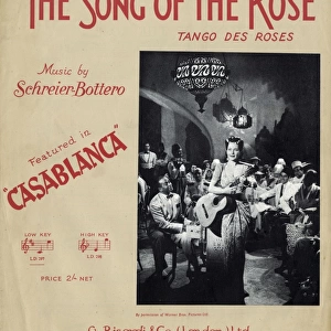 Music cover, The Song of the Rose