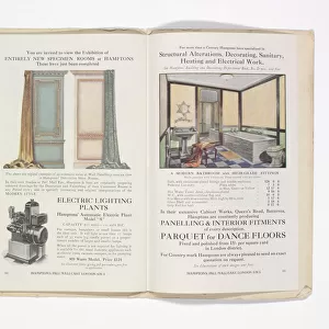 Pages from Hamptons catalogue, c. 1929-1930