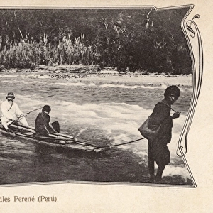 Peruvian river transport - Balsa Raft