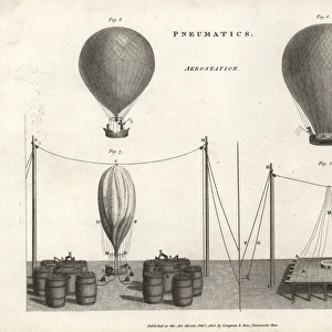 Pneumatics of aerostation with hot-air balloons