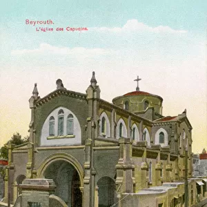 Saint Louis Capuchin Cathedral in Beirut (Beyrouth), Lebanon