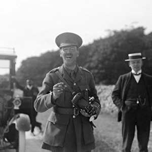 Soldier with camera