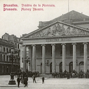 Theatre Royal and Opera House, Brussels, Belgium