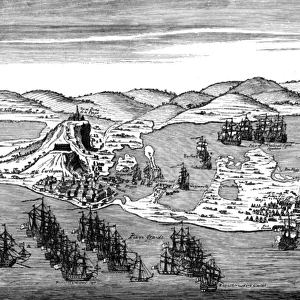 Vernon at Cartagena / 1741