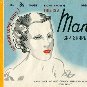 Vintage Hair Net Packaging - Marquise Hair Net