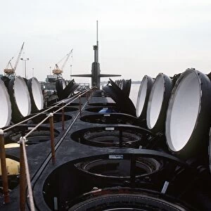 Missile tubes on submarine C016 / 6618