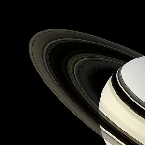 Saturns rings, Cassini image