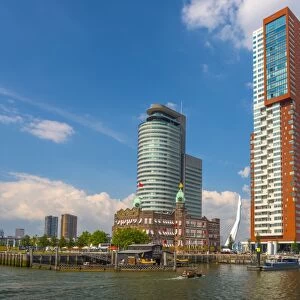 Kop Van Zuid, Rotterdam, South Holland, The Netherlands, Europe