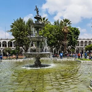 Plaza de Armas, Arequipa, Peru, South America