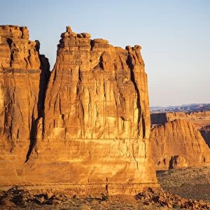 Rock formations in Avenue Park, Arches National Park, Moab, Utah, United States of America