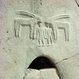 Detail from the Umm al Nar Tomb dating from around 2500 BC