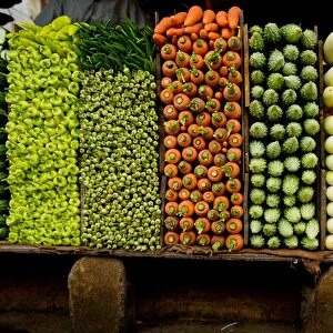 Vegetables for sale, Sri Lanka, Asia