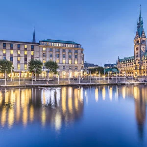 City Hall (Rathaus) in Hamburg, Germany