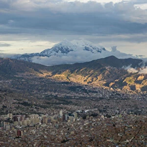 View of La Paz from El Alto, La Paz, Bolivia