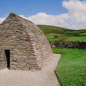 The Gallerus Oratory in County Kerry in Ireland. One of the oldest buildings in Europe