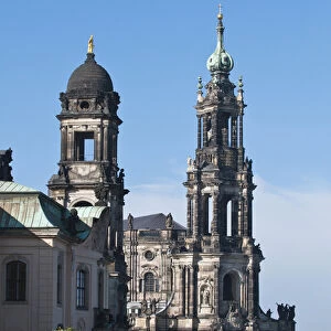 The hofkirche (Church of the Court) Dresden, Germany