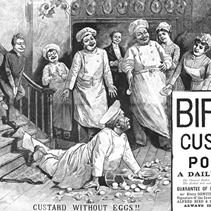 BIRDs CUSTARD POWDER. English newspaper advertisement, 1892