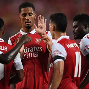 Arsenal Celebrates Double Strike: Chelsea vs. Arsenal - Florida Cup 2022-23