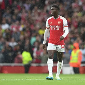 Arsenal's Eddie Nketiah Shines in Premier League Clash Against Fulham (2023-24)