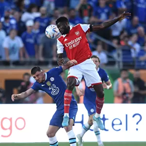 Arsenal's Thomas Partey Faces Off Against Chelsea's Mason Mount in Florida Cup Clash