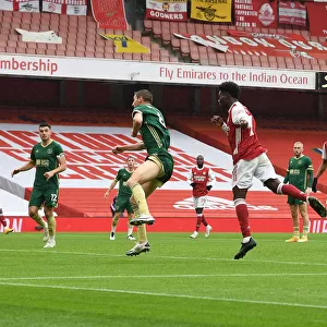Bukayo Saka Scores First Arsenal Goal of the Season in Empty Emirates Stadium (2020-21)