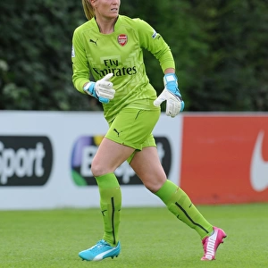 Emma Byrne in Action: Chelsea Ladies vs. Arsenal Ladies WSL Match, 2014