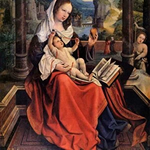Bernard van Orley, (Barend van Orley) Flemish, Belgian painter (1490-1541). Mary and Child