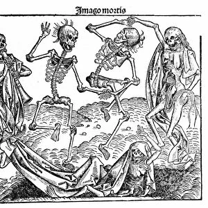 Death triumphant. From Hartmann Schedel Liber chronicarum mundi (Nuremberg Chronicle), 1493