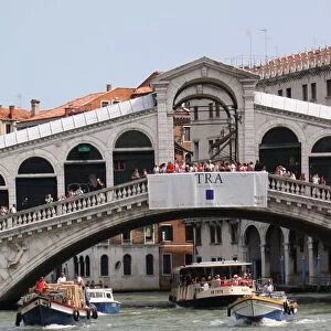 Italy, Venice, Rialto Bridge