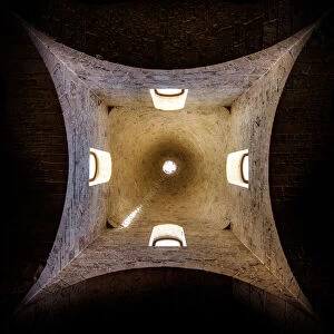 Inner Dome of Parrocchia Sant Antonio Church, Alberobello, Apulia, Italy