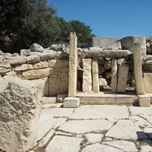 Megalithic Temples of Tarxien, Malta island