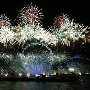 Britain-Newyear-Fireworks