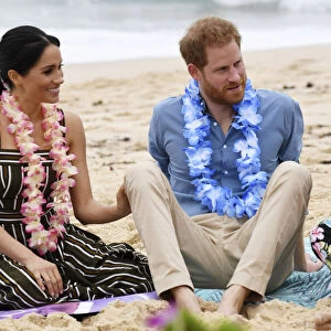 Duke and Duchess of Sussex visit Bondi Beach, and Prince Harry climbs Sydney Harbour