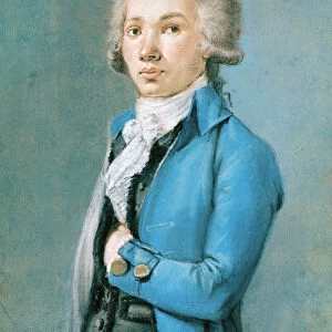 Antoine Barnave (1761-93) (pastel on paper)