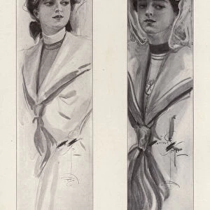 The character Jane Cable from the novel Jane Cable, by George Barr McCutcheon (litho)