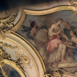 Decorative panel from the Oval Salon illustrating the Story of Psyche, 1732-39 (oil
