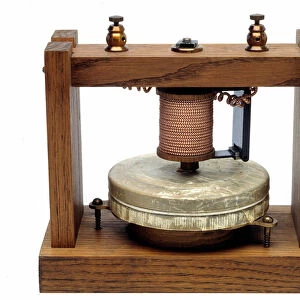 Graham Bells phone used for the first experiments of 1875