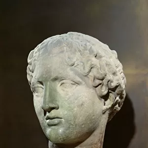 Head of a goddess, the Tete Laborde, from the Parthenon, Athens, c