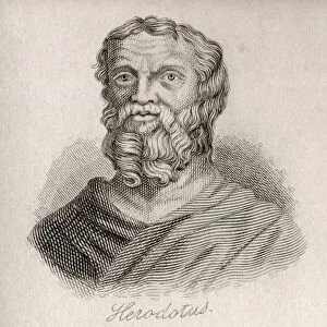 Herodotus of Halicarnassus (engraving)